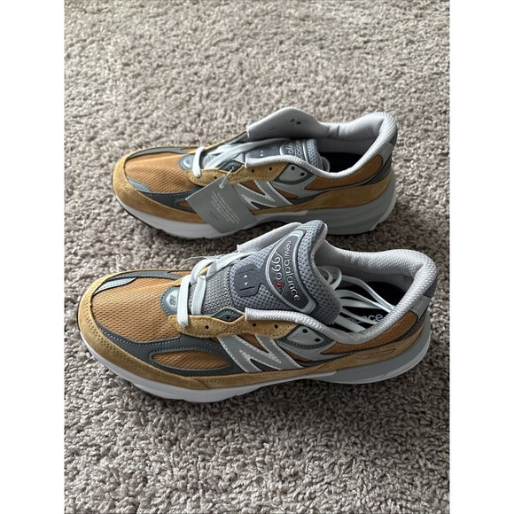 New Balance 990v6 Shoes Workwear Gray Tan White U990TN6 Men's Sizes 10 No Box - Picture 5 of 7